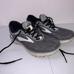 Brooks Pure Flow 7 Running Shoe 1202621B078 Gray/Pink/black Womens Size 8 - Picture 1 of 7