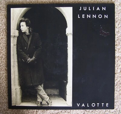 12" LP w/PICTURE COVER GERMAN IMPORT - "VALOTTE" by JULIAN LENNON 1984 (John) - Image 1 of 4