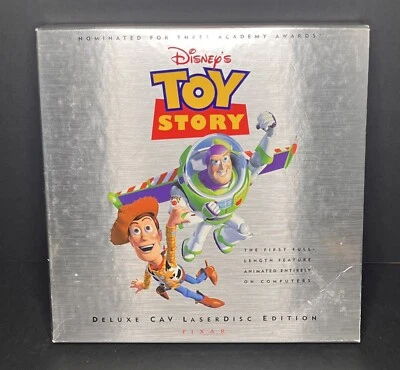 Toy Story Deluxe CAV Laserdisc Edition Box Set Walt Disney Pixar Rare - Image 1 of 2