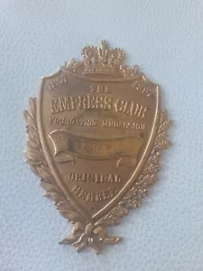 The Empress Club Gilt Foundation Medallion - Picture 1 of 9