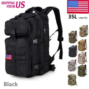 30/35L Exterior Militar Táctica Mochila Campamento Senderismo Bolso de Viaje - Imagen 1 de 34