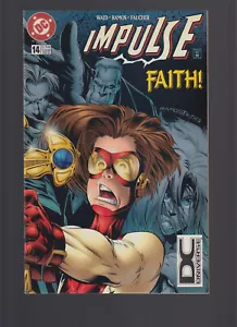 IMPULSE #14 (DC Universe UPC Logo Multipack Variante, Waid, Ramos) quasi nuovo - 1996 RARO - Foto 1 di 2