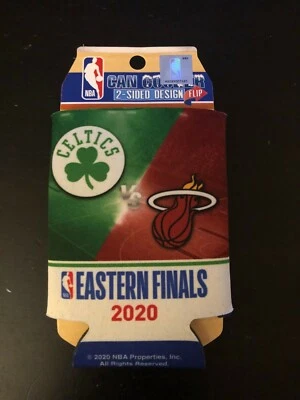 NBA 2020 Eastern Conference Finals Celtics-Heat 2-Sided Can Cooler - Image 1 of 4