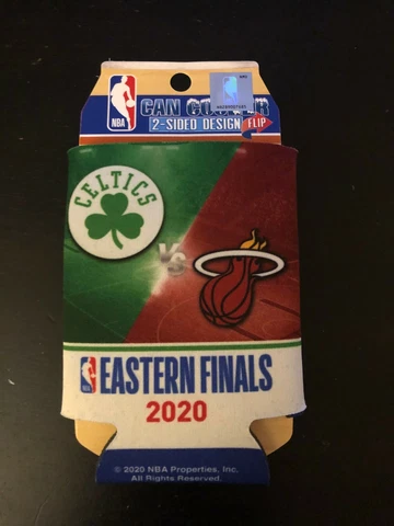 NBA 2020 Eastern Conference Finals Celtics-Heat 2-Sided Can Cooler Cover