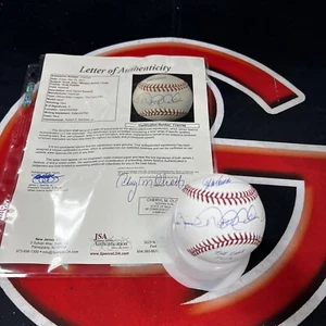 The Core Four Signed OMLB Jeter Rivera Posada & Pettitte JSA & Steiner CX - Picture 1 of 9