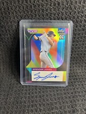 2022 Spencer Jones Leaf Vivid Black Auto #BA-SJ1-Yankees /20 Prospect!