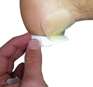 BLISTER DRESSING PLASTER - PACK OF 5 - WATER RESISTANT HYDROCOLLOID - BREATHABLE - Picture 1 of 2