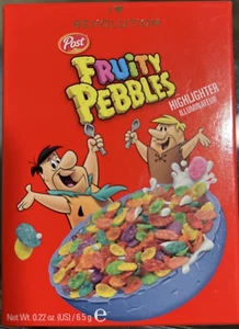 Illuminatore I Heart Revolution x Post Fruity PEBBLES Evidenziatore .22 oz Nuovo con scatola - Foto 1 di 2