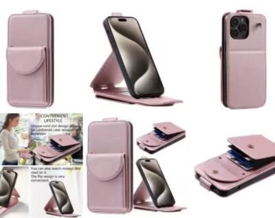 Para Xiaomi Redmi Note 11 12 13 Pro Plus Cartera de Cuero Abatible Lujo Estuche Delgado Foto 1 de 4