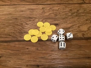 Dados y fichas de repuesto Yahtzee - Imagen 1 de 1