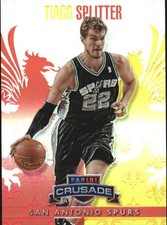 2013-14 Panini Crusade Insert Purple Basketball Card #10 Tiago Splitter /49