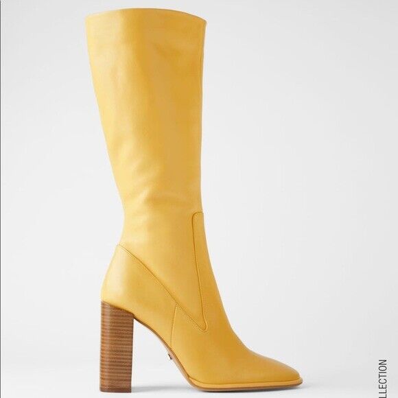 Yellow Leather Knee High Boots for Women for sale | eBay Yellow Leather Knee High Boots for Women for sale | eBay