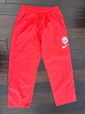 Manny Pacquiao Team NIKE pacman FIGHT Sz XXL/2XL RED Pants Track/Sweat Boxing - Image 1 of 4