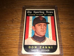 1959 Topps #145 Dom Zanni San Francisco Giants - Bild 1 von 2