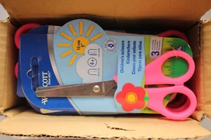 Westcott Right Handed Scissors 130mm Pink (Pack of 12) E-21591 00 - New - Picture 1 of 3