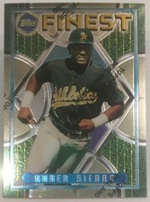 1995 Finest - Ruben Sierra - #208 - Oakland Athletics - NrMt-Mt