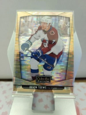 2024-25 O-Pee-Chee PLATINUM SEISMIC GOLD Devon Toews /50 - Image 1 of 2