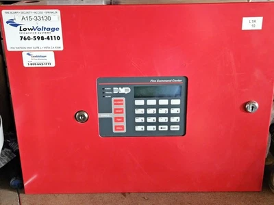  DMP FIRE COMMAND CENTER ALARM PANEL  - Image 1 of 4