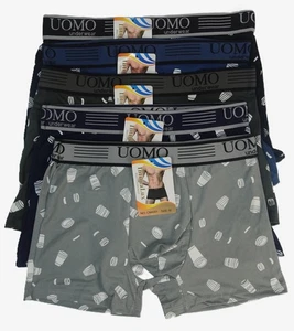 054 UOMO Herren Slip Hipster Boxershorts Shorts Unterhosen M L XL XXL XXXL - Bild 1 von 6