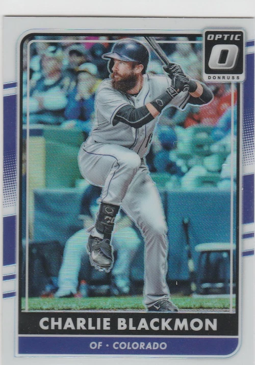 2016 Donruss Optic Holo #134 Charlie Blackmon - Image 1 of 1