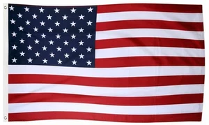 Bandera Estadounidense 3 X 5 Pies Poliester Pesado De 2 X Espesor Protecc - Picture 1 of 5