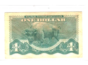 $1 "MILITARY PAYMENT" (BUFFALO NOTE) SERIES 692  $1  (BUFFALO NOTE)  NICE !!!!! - Picture 1 of 2