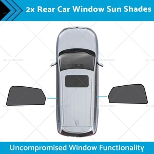 2x Rear Car Window Sun Shades Suitable for Mazda CX30 CX-30 19-25 UVA Protection - Picture 1 of 9