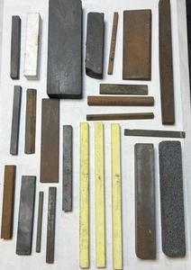 Konvolut Wetzsteine aus Maschinistenkasten gebraucht - Bild 1 von 8