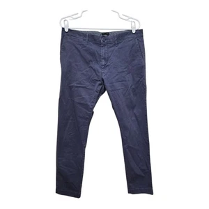 J.Crew 484 Slim Fit Chino Pants Men’s 33x30 Navy Blue Cotton Tapered - Picture 1 of 8