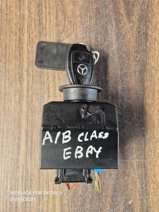 MERCEDES A & B CLASS W169 W245 IGNITION BARREL SWITCH & KEY 1699051500 — TESTED - Picture 1 of 8