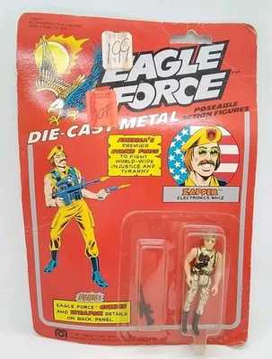 Mego Corp. Eagle Force Die-Cast Metal Zapper 1981 - New On Card! - Image 1 of 4