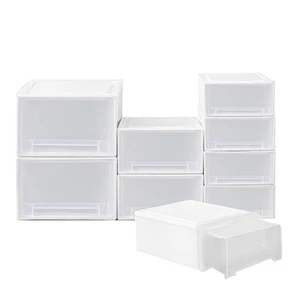 Kids Toy Storage Boxes Stackable Drawers Organiser Plastic Container Cabinet - Picture 1 of 133