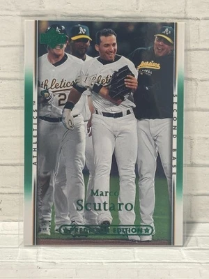 2007 Upper Deck Предсказатель Зеленый (Редкая Параллель) No181 Марко Скутаро - Изображение 1 из 2