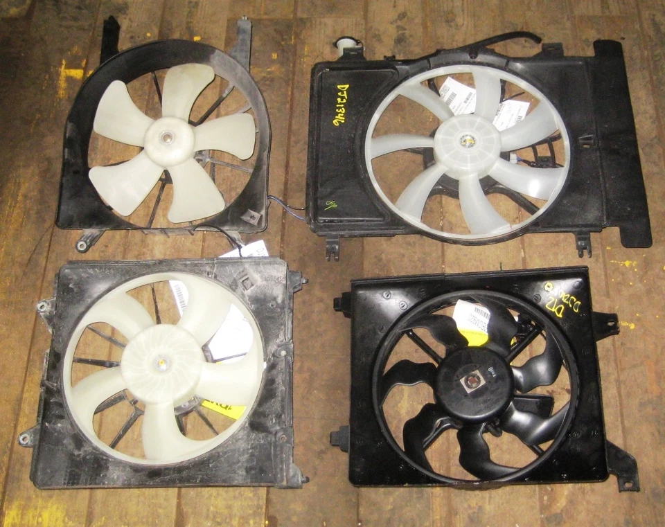 Conjunto de ventilador de refrigeración eléctrico radiador Infiniti Q50 2014 74 k millas OEM Foto 1 de 1