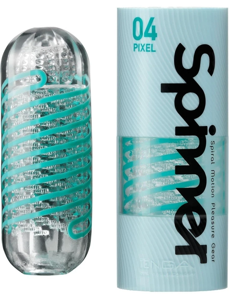 TENGA Spinner SPN-004 Pixel Reusable Spiral-Motion Male Pleasure Gear