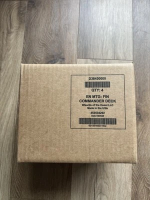 Magic: The Gathering Final Fantasy Commander Deck Bundle All 4 Deck Set MTG TCG - Image 1 of 3