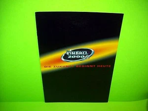 Nova Games REVENGE FROM MARS Flipper Pinball Machine Flyer Pinball 2000 Rare - Picture 1 of 7