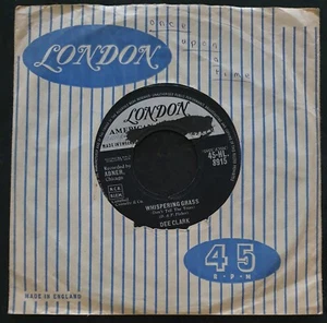 DEE CLARK - Whispering Grass/Just Keep it Up - London - HL 8915 - VG - Picture 1 of 2