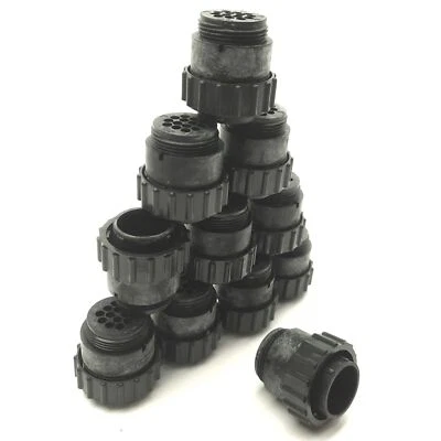 Lot of 11 TE Connectivity 206044-1 Circular Connector Housing CPC 14-Pin Size-17 - Image 1 of 4