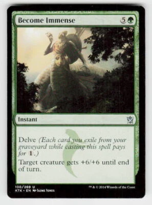 Khans of Tarkir #130 Become Immense - Image 1 of 2