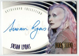 FARSCAPE 2004 THROUGH THE WORMHOLE A58 Susan Lyons as Sierjna AUTOGRAPH