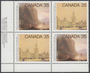 Canada - #852a Academy Of Arts Plate Block - MNH - Picture 1 of 1