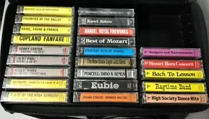 33 —- Sealed cassettes Classic music SQN & related lot, some remastered A+ - Picture 1 of 3