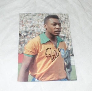 PELE *Brazil*, original signed Card in 10x15 cm (2) - Bild 1 von 1