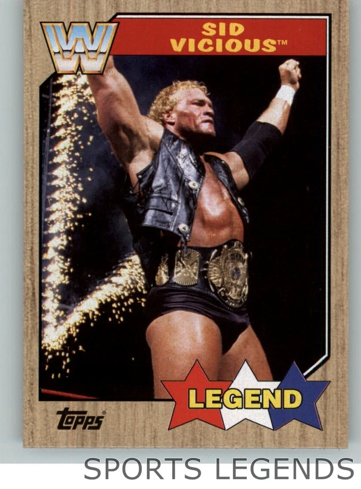 2017 WWE Heritage #95 Sid Vicious - Image 1 of 1