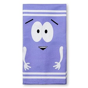 South Park Towelie Cotton Hand Towel | Quick-Dry Wash Cloth Highly Absorbent Di