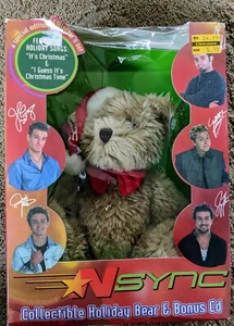 2000 N'Sync Collectible Holiday Bear Special Edition Collector's Set - Bild 1 von 7