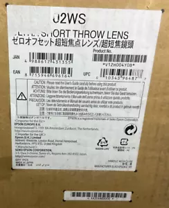 Epson ELP LX02WS Ultra Short Throw Lens V12H004Y0B ๐บ๐ธ โ
๐บ๐ธ โ
SEALED!!!! - Picture 1 of 4