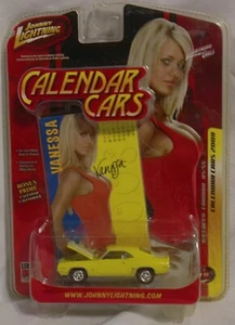 1969 Chevy Camaro RS/SS From Johnny Lightning 2009 Calendar Cars Limited Edition - Picture 1 of 5