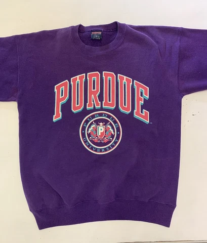 Jansport Purdue Crewneck Pullover Sweatshirt Mens Size XL Made In USA Cover